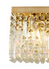 Zula Rectangular 3 Light Large Wall Lamp